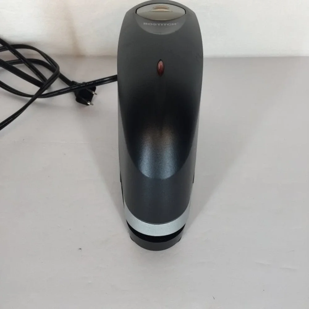 Bostitch Electric‎ Stapler Automatic Push Button Black Silver
